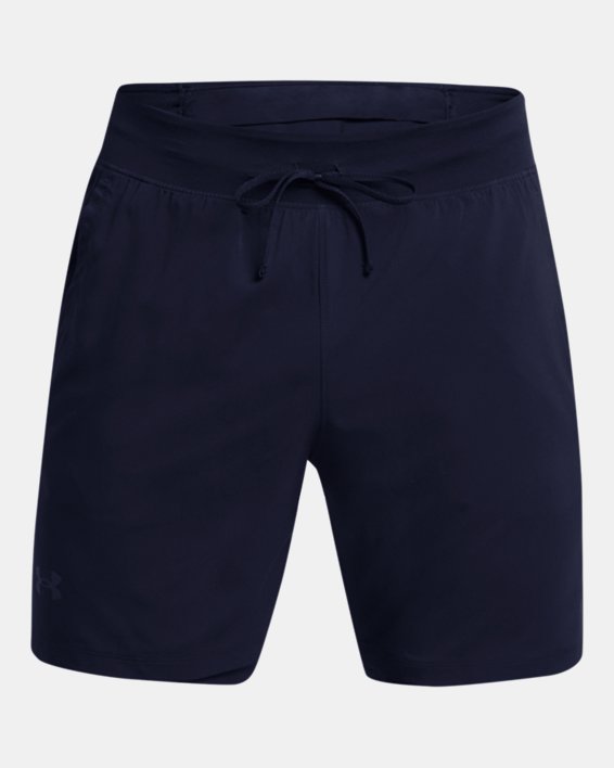 Men's UA Launch Elite 2-in-1 7'' Shorts in Blue image number 5